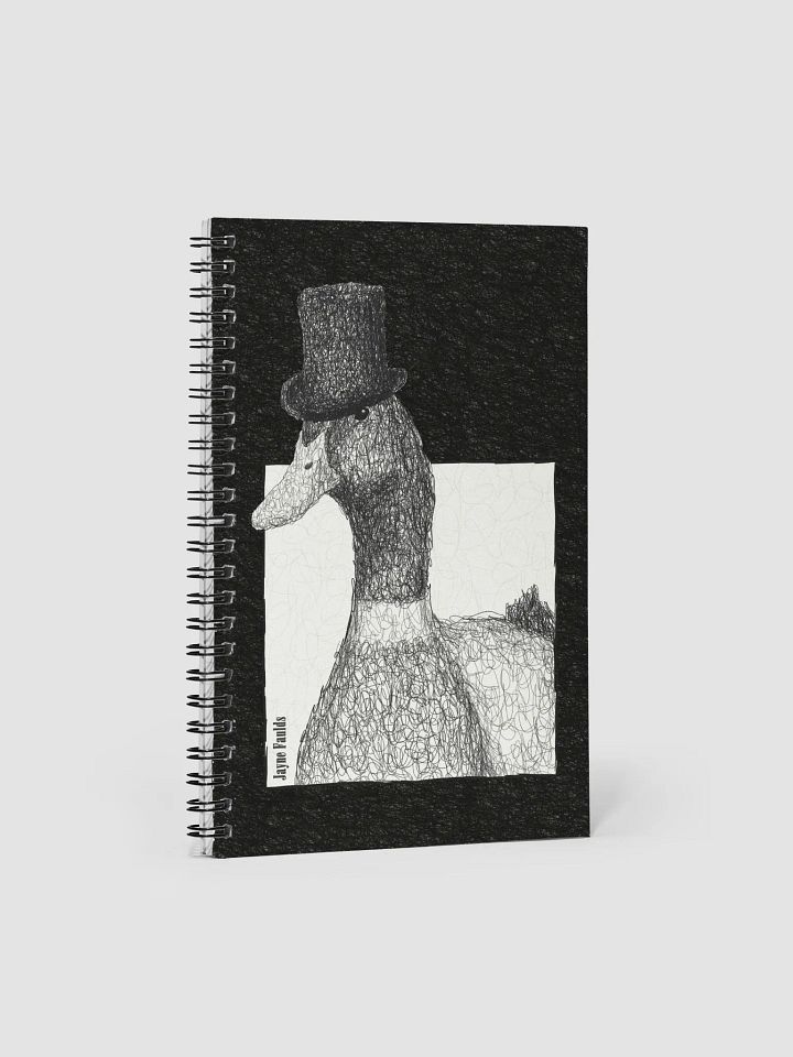 Feathered Gentleman Notebook product image (1)