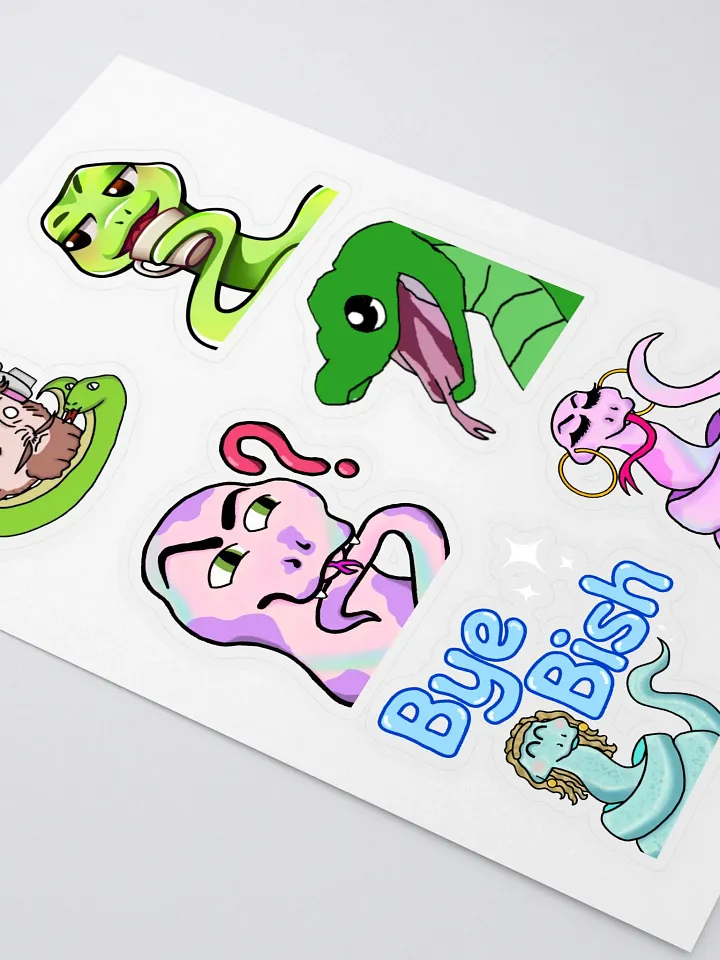 Emote stickers product image (2)