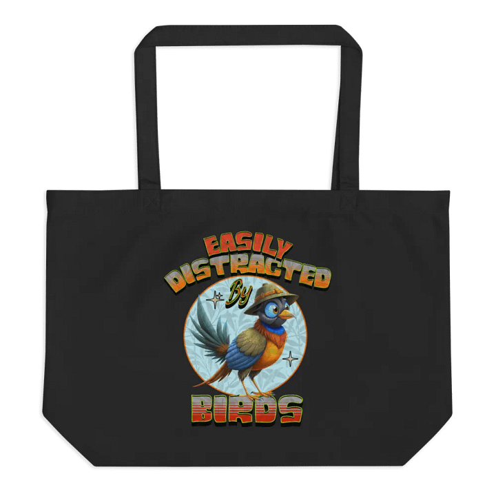 Easily Distracted By Birds Whimsical Lover Tote product image (1)