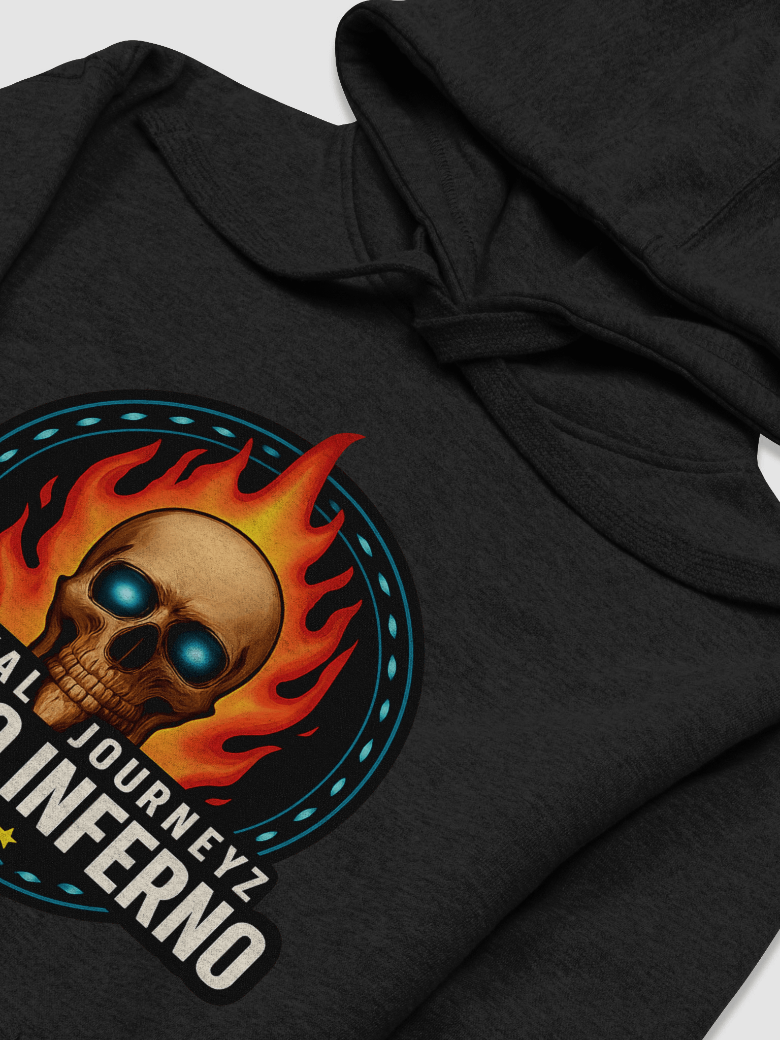 Techno Inferno Skull Hoodie product image (3)