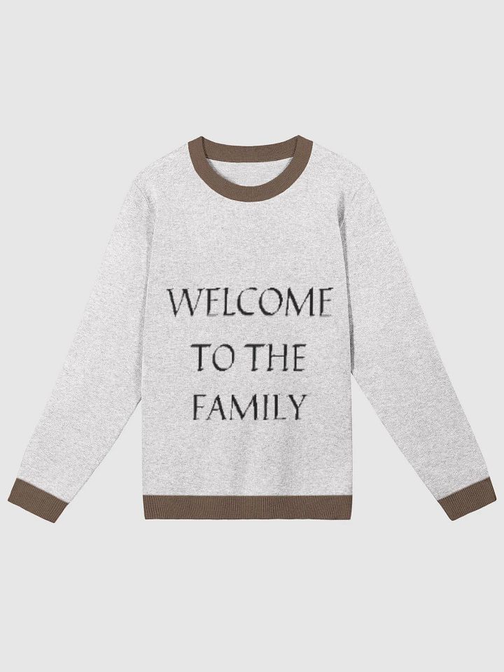 Welcome To The Family Knit Shirt product image (4)