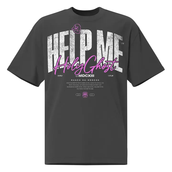 Holy Ghost Oversized Faded Tee product image (2)