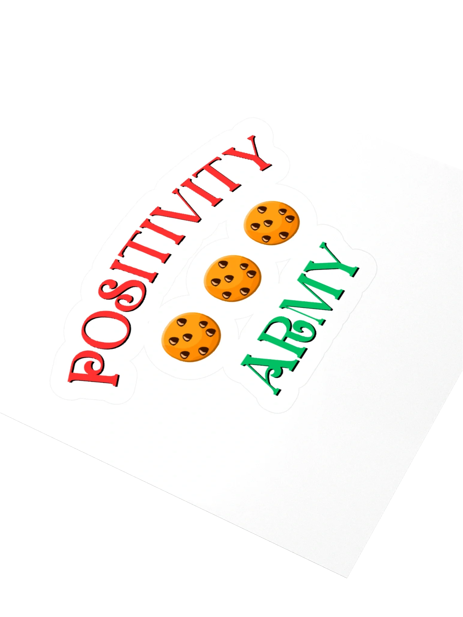 Positivity Army Sticker product image (7)