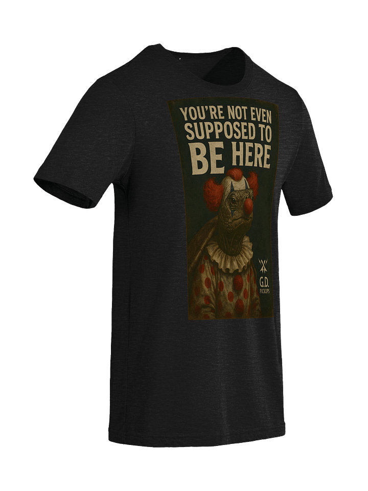 LIMITED EDITION: G.D. Pickups “Clown Turtle” Artwork Short Sleeve Tri-Blend product image (1)
