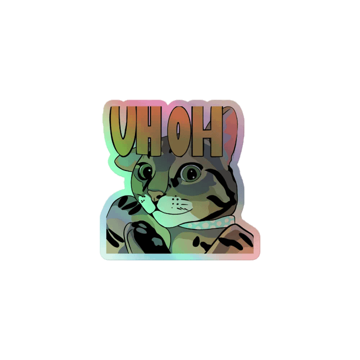 Holographic Uh Oh product image (1)