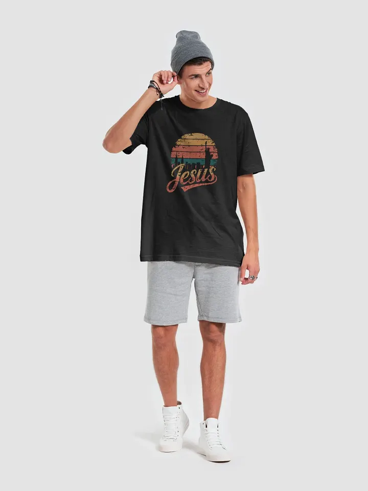 Jesus Sunset City Skyline Tee product image (1)