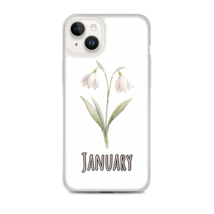 January Snowdrop iPhone® Case product image (1)