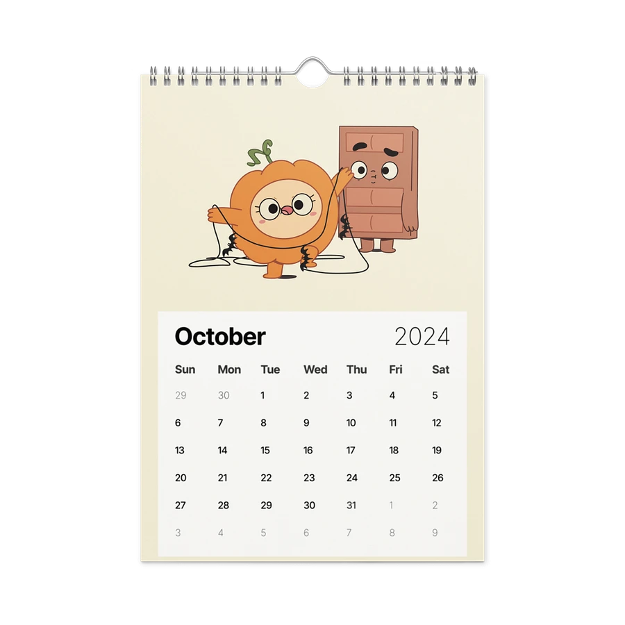 2024 Choco & Pancake Wall Calendar product image (16)
