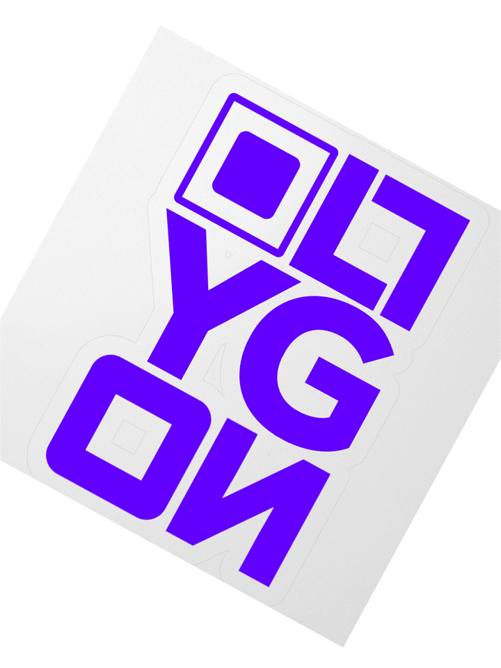 Ollygon Logo (Vertical) - Sticker product image (1)