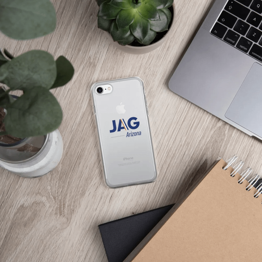 Clear Case for iPhone® with JAG Logo product image (331)