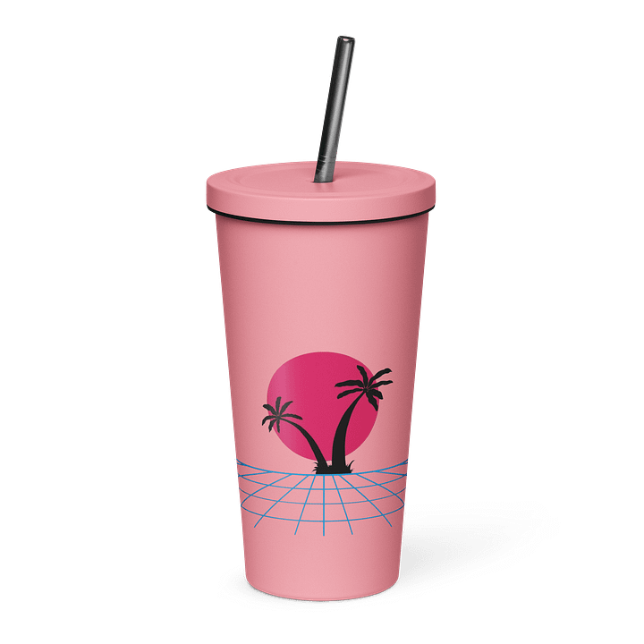 Sunset Synthwave Insulated Tumbler product image (1)