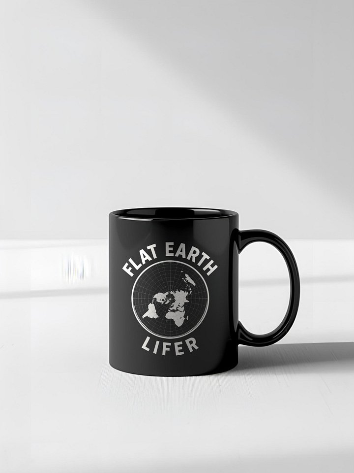 Flat Earth Lifer - Clean Modern Design Mug product image (7)