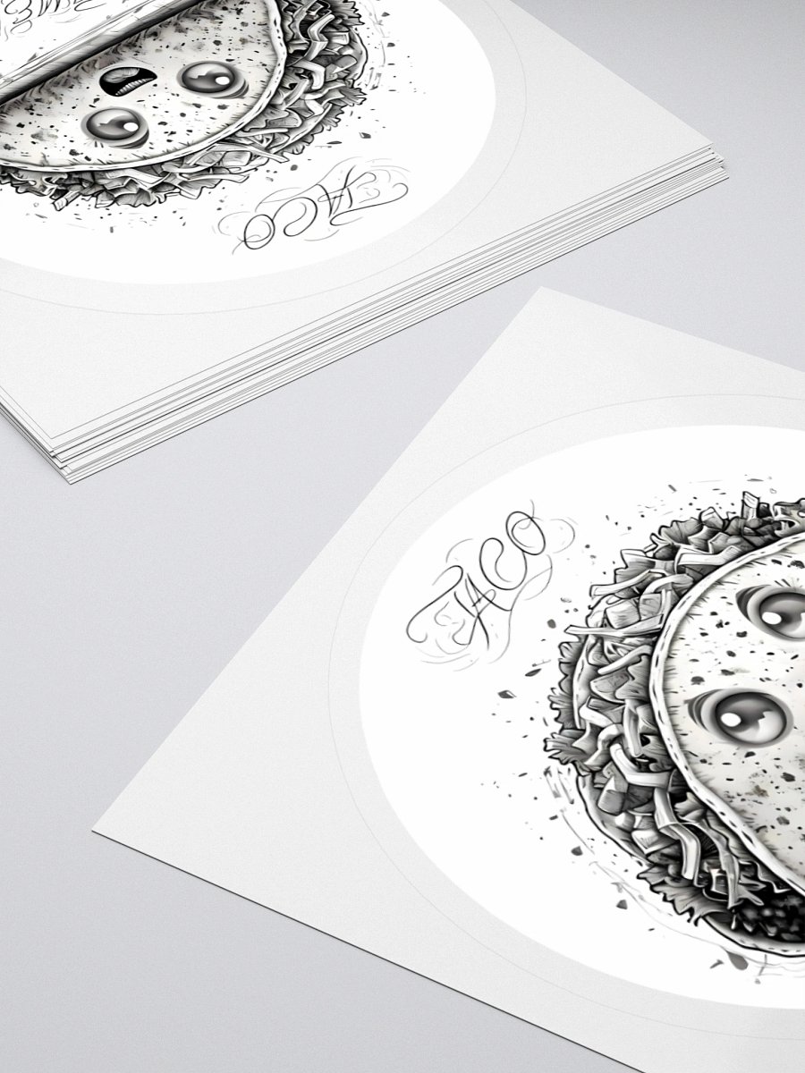Cute Taco Time Sticker - Ideal for Taco Enthusiasts product image (10)
