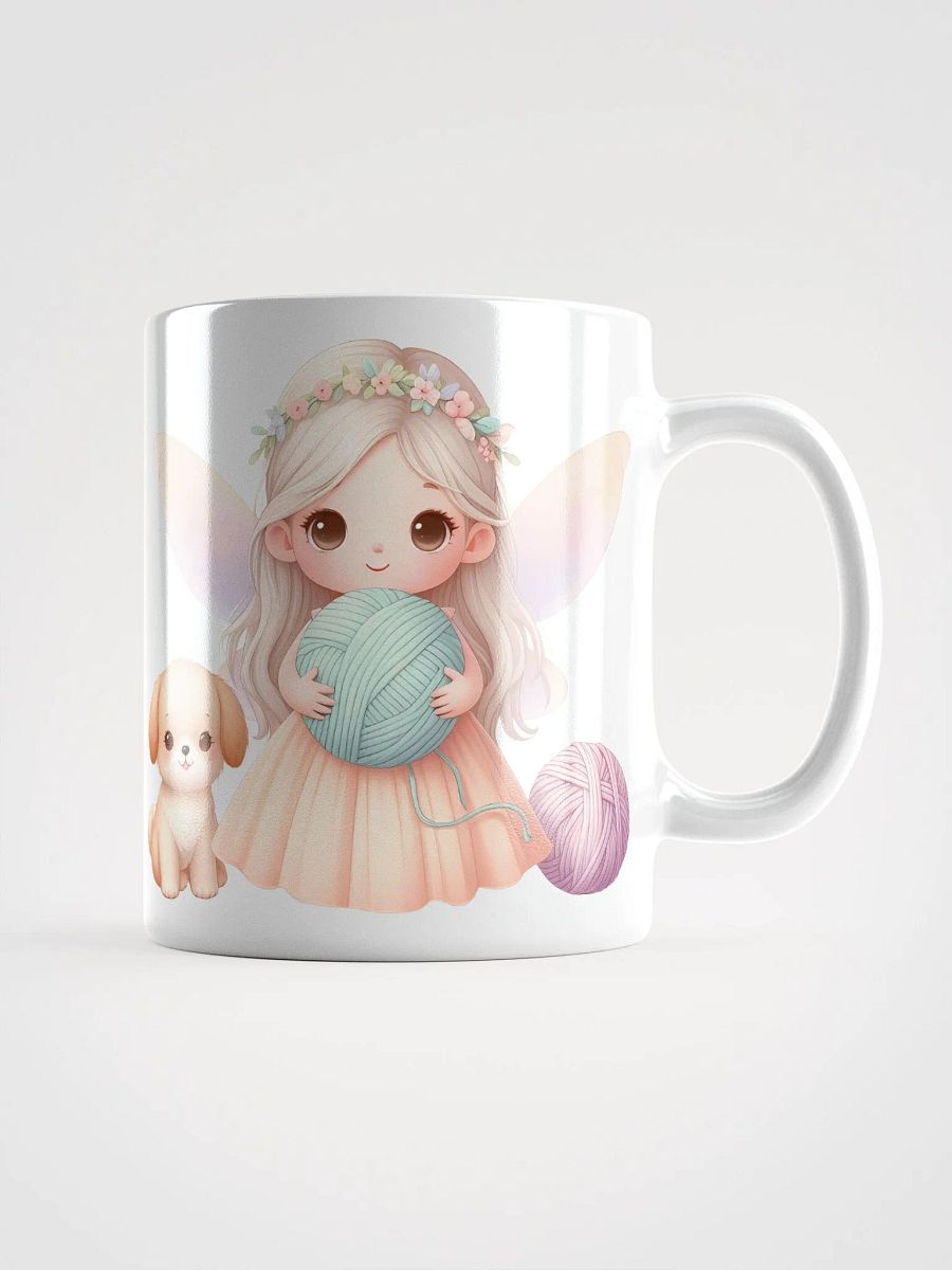 Cute Yarn Lover Mug 11oz 15oz Mug Cup for Yarn Lover Crochet Addict Knitting Lover product image (1)
