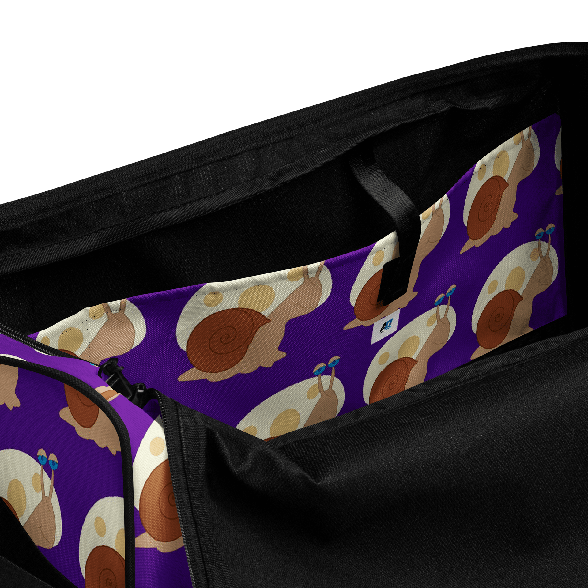 Whimsical Snail Trails Duffle Bag product image (6)