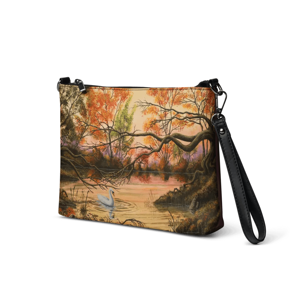 Swan in Autumn Crossbody Bag product image (2)
