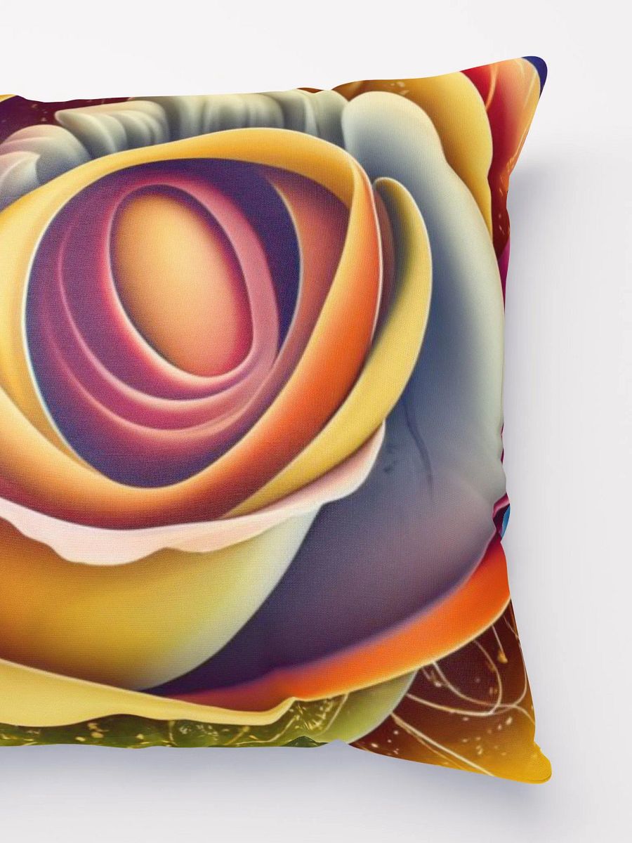 Exotic Surrealistic Rose Pillow product image (2)