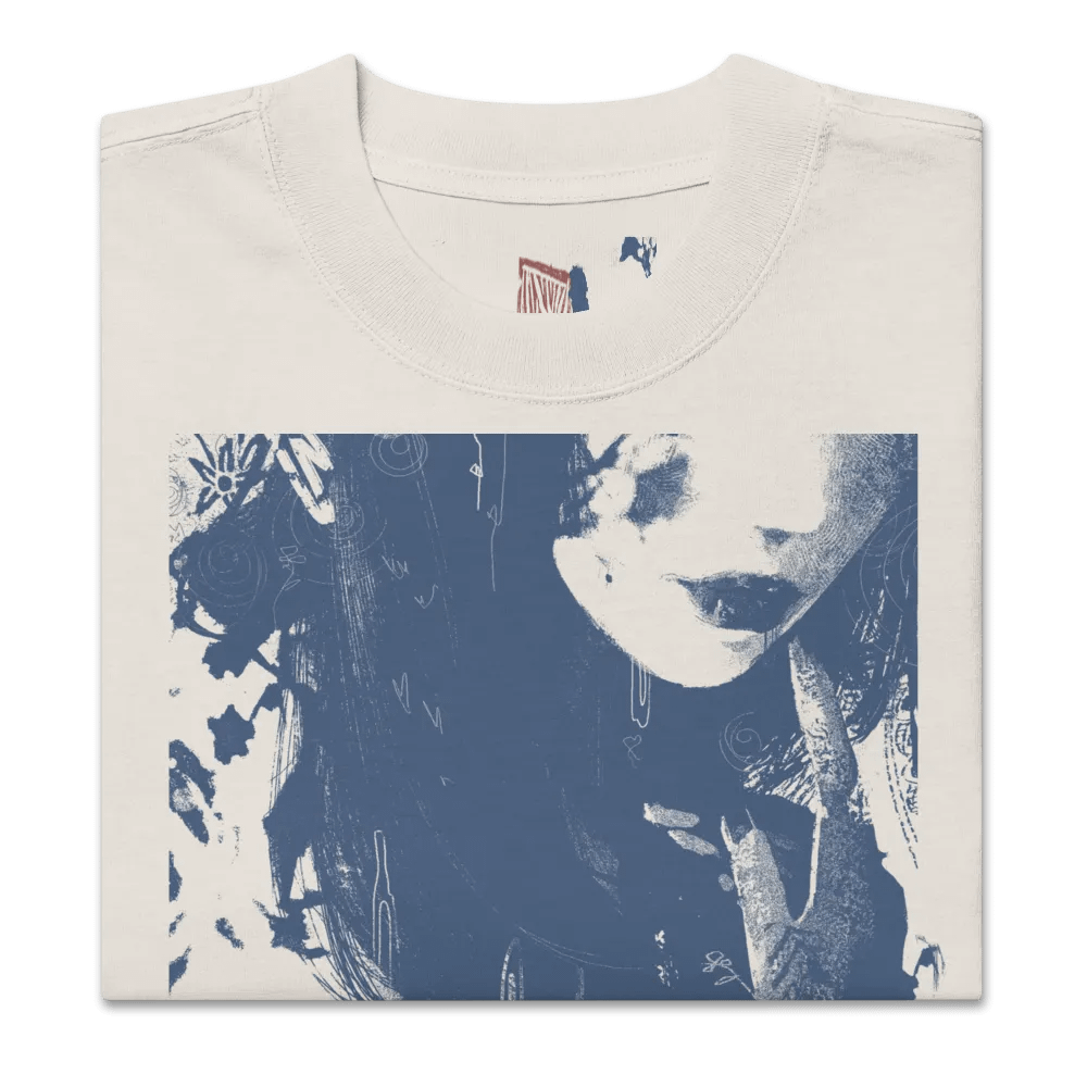Porcelain- Premium Skin Oversized Tee product image (6)