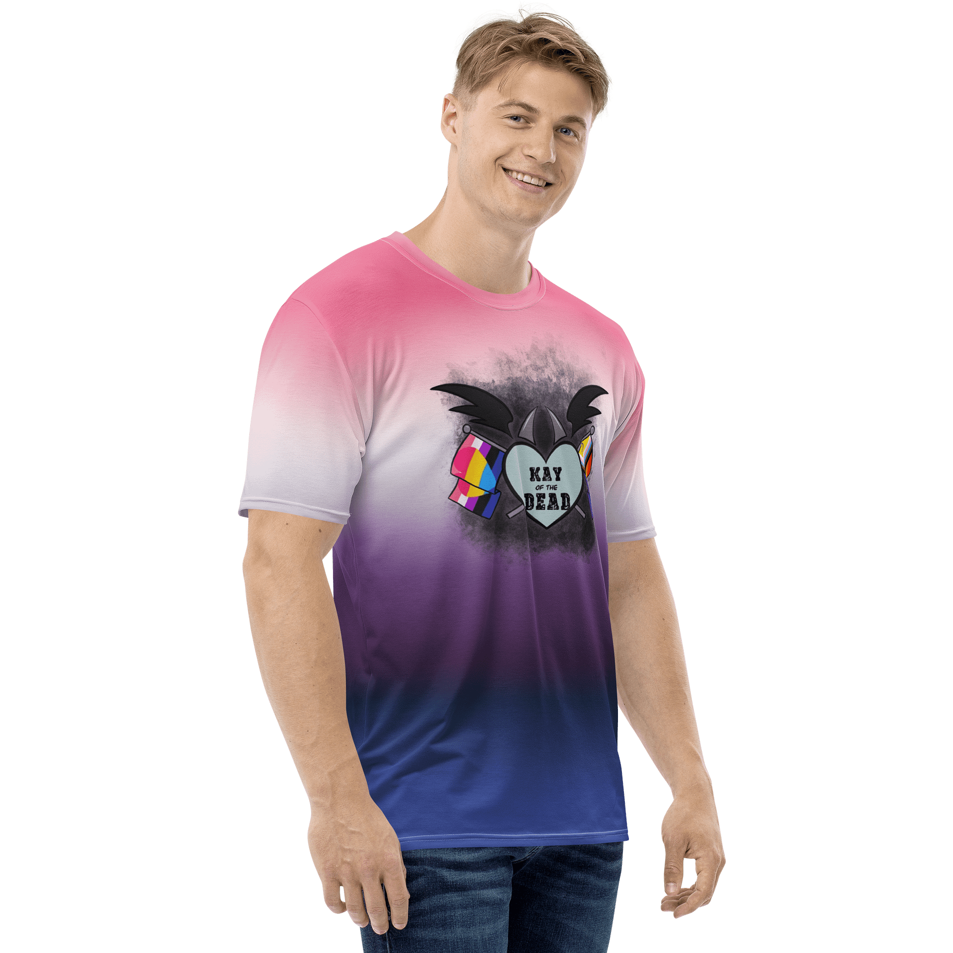 Kay_of_the_Dead Pride Logo Genderfluid Pride Tee product image (4)