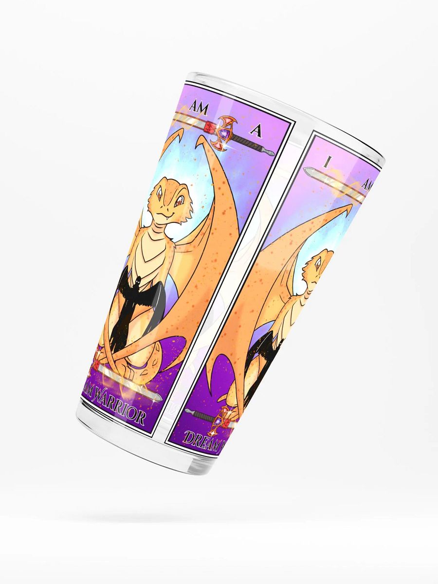 Day of the Dragon Tarot Card Pint Glass product image (5)
