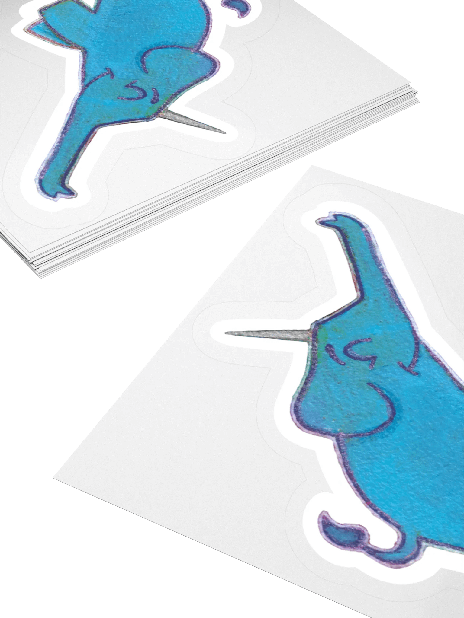 Elephant Unicorn Sticker product image (4)