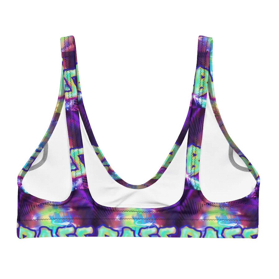 Hyper Bass Recycled Padded Bikini Top product image (2)