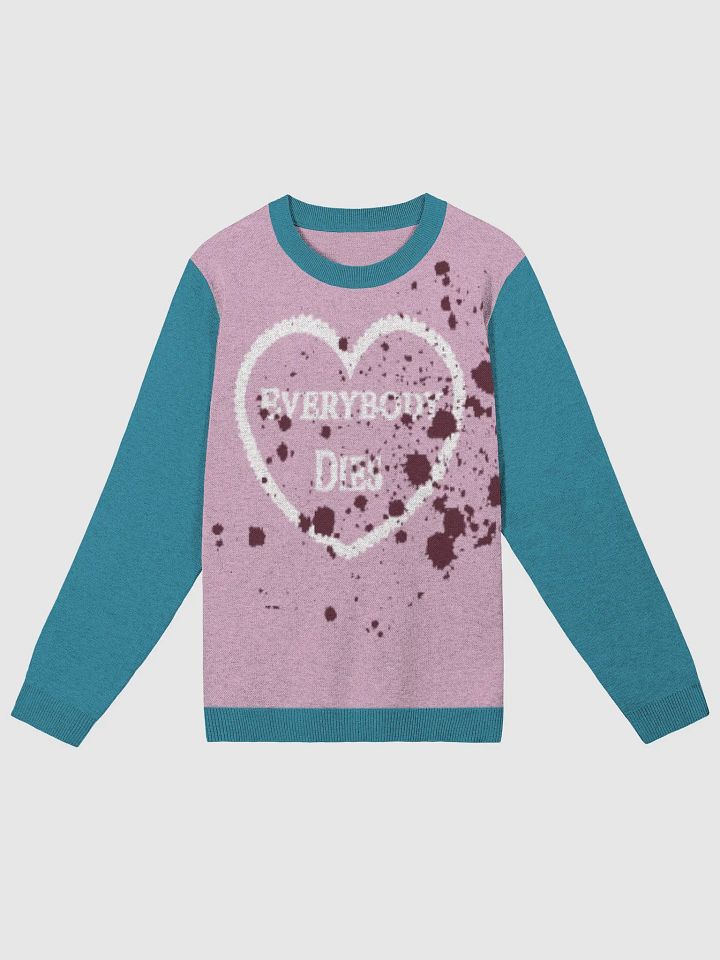 Everybody Unalives Satire Doily Sweater product image (5)