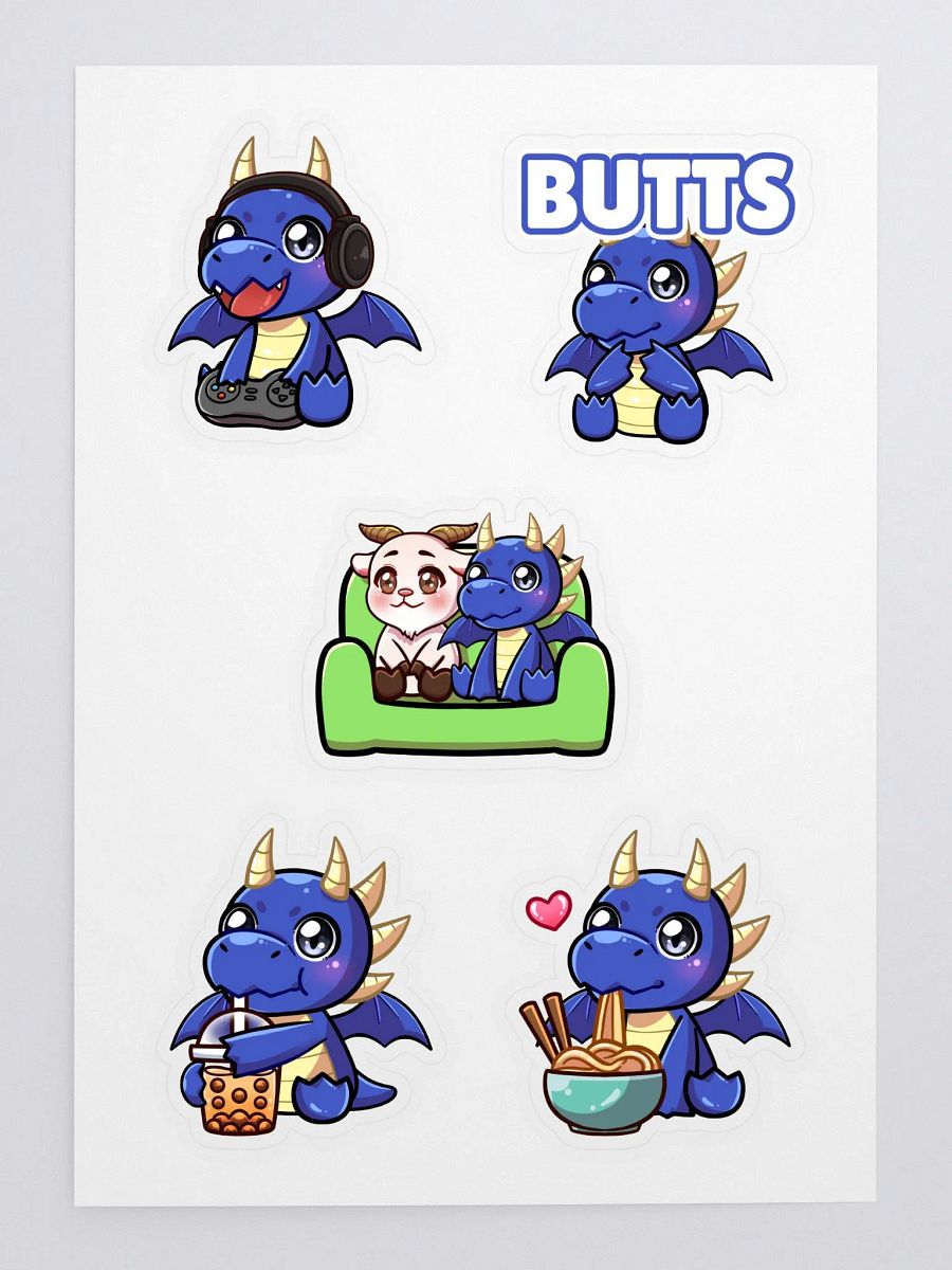DRACO 2025 STICKER SHEET product image (3)