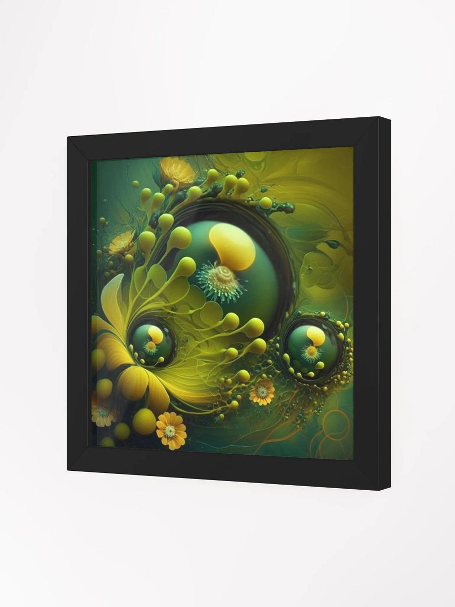 Willow the Wisps Green Flowers Wall Art product image (2)