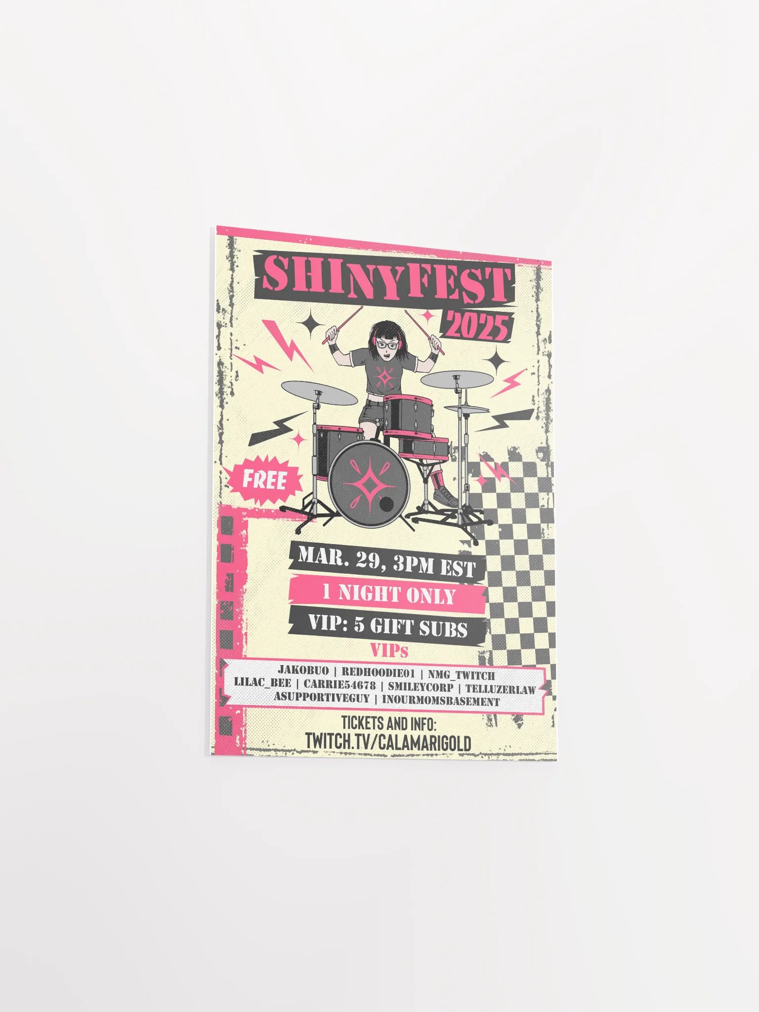 ShinyFest 2025 Concert Poster product image (3)
