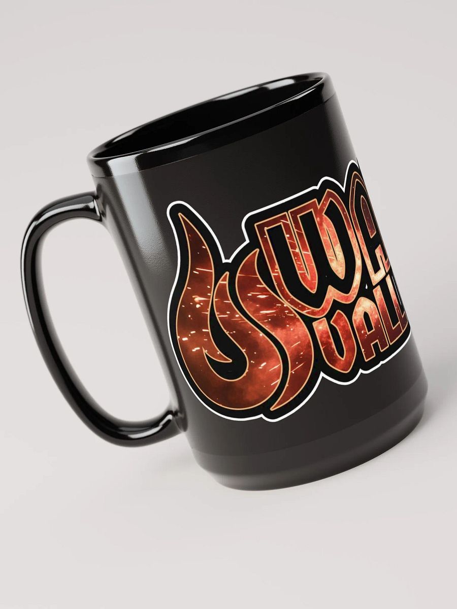 Forge-Inspired Black Glossy Mug product image (2)