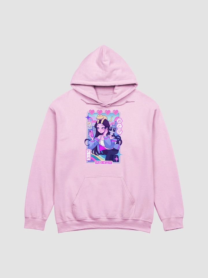 'Cyberpastel simp' printed hoodie product image (2)