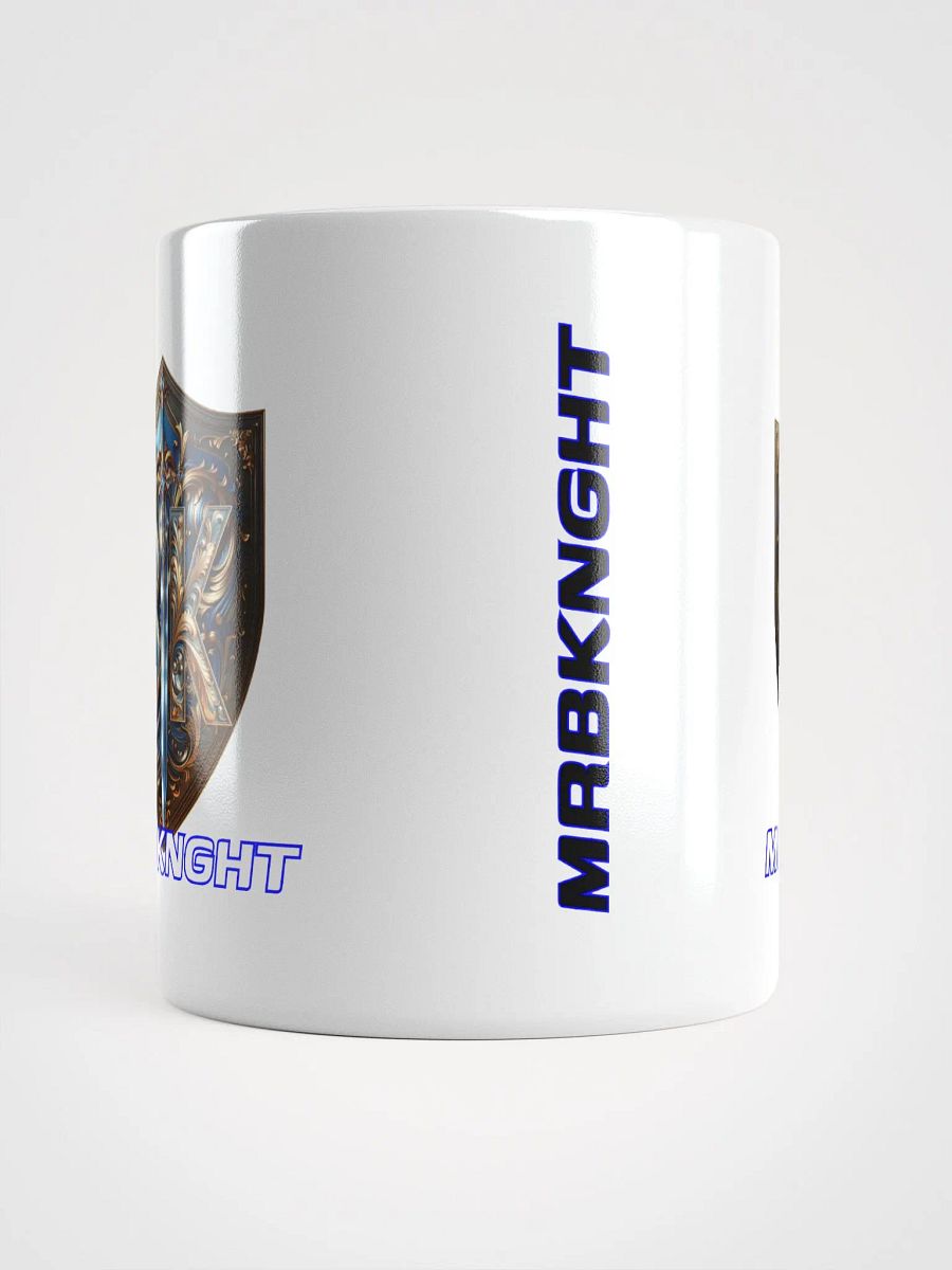 White MrBKnght Logo Mug product image (5)