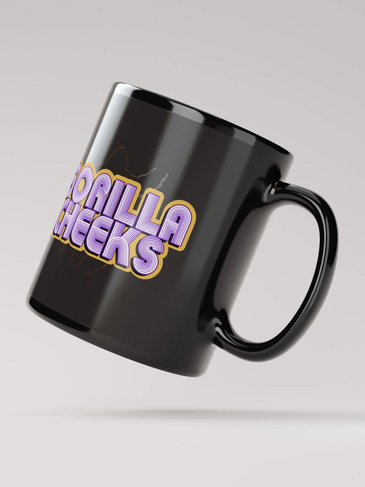 Black Gorilla Cheeks Mug product image (3)