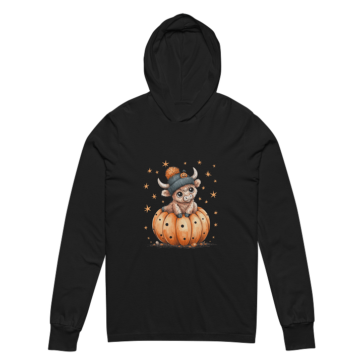 Halloween Cute Pumpkin Cow Hoodie product image (2)
