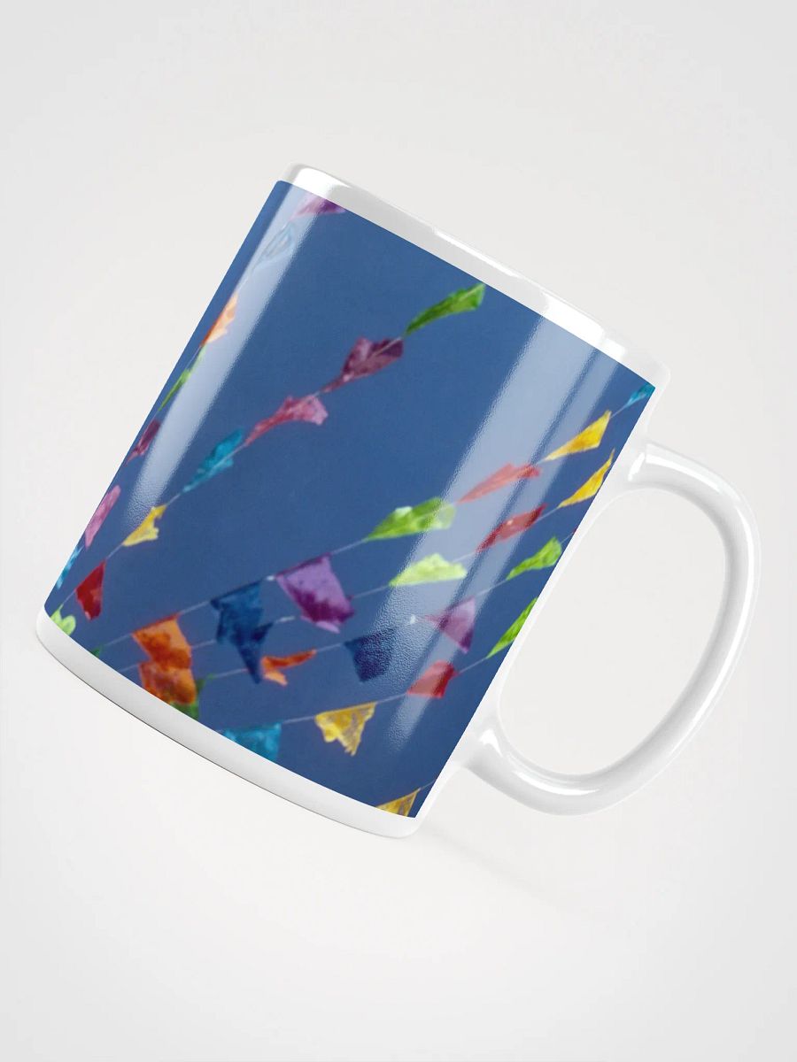 Papel Picado White Glossy Mug product image (7)