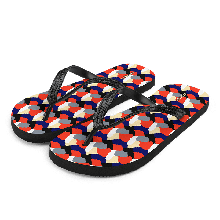 Interlocking Geometric Bliss Flip-Flops product image (1)
