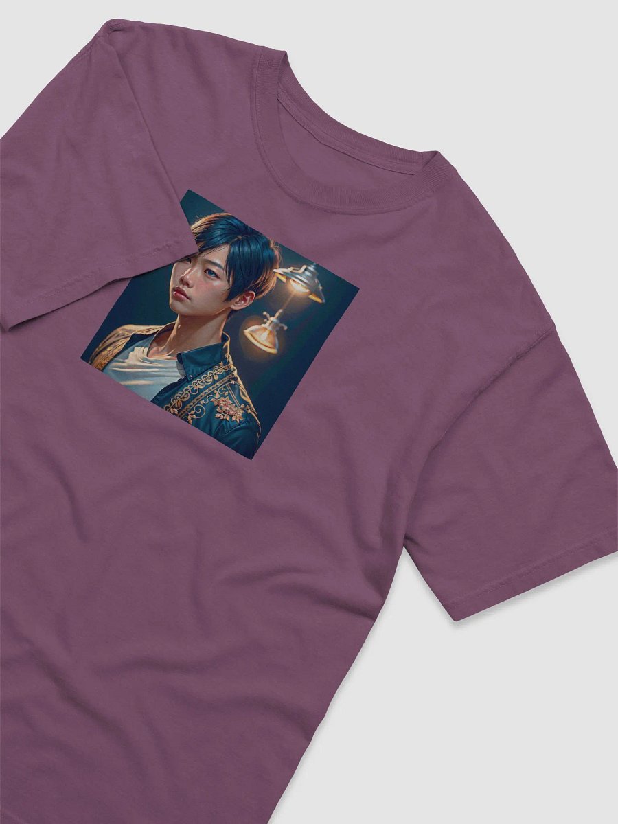 Short Black Hair Handsome Guy T-Shirt product image (28)