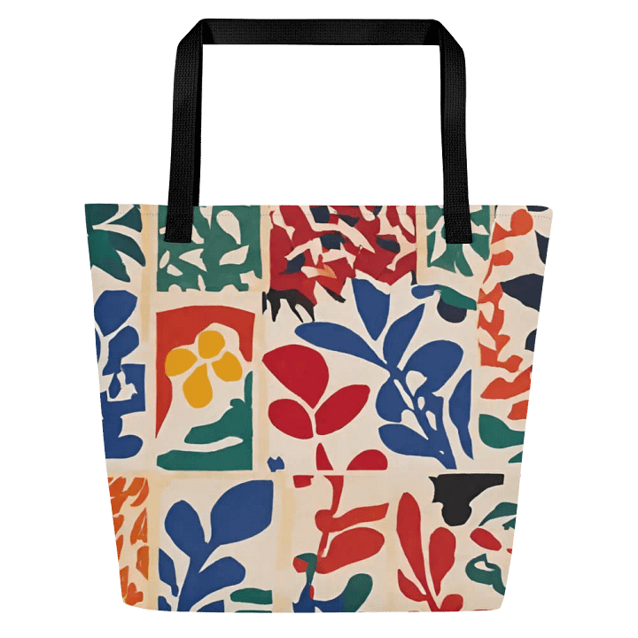 Matisse inspired design tote bag artist moms and friends product image (1)