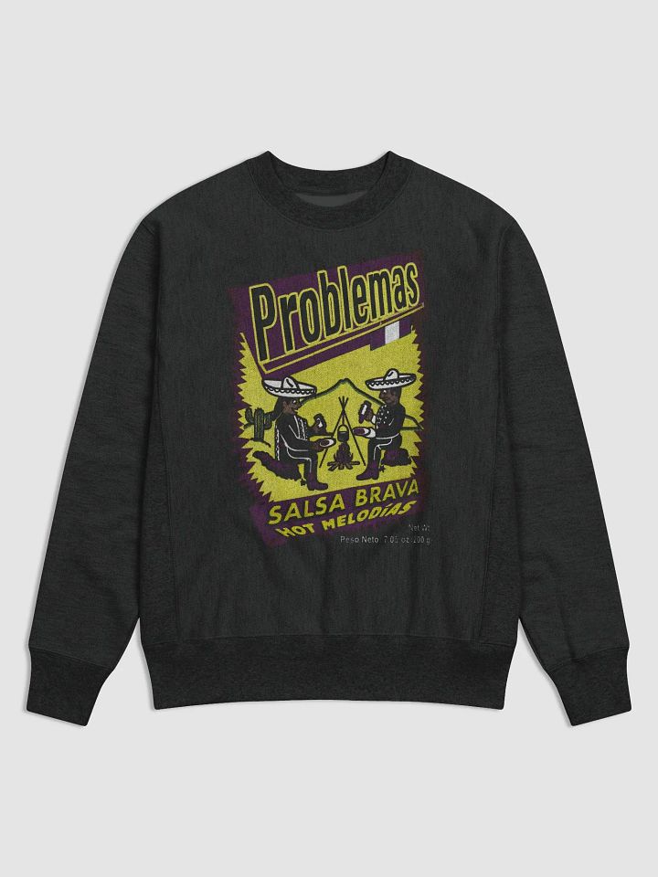 problemas salsa brava champion crew sweatshirt the coziest shit ever product image (1)