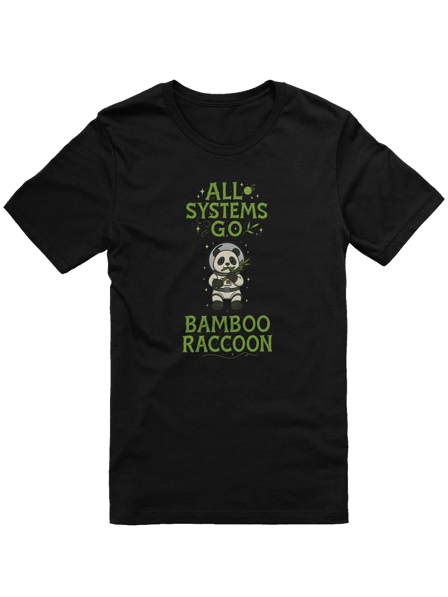 All Systems Go Bamboo Raccoon Tee product image (5)