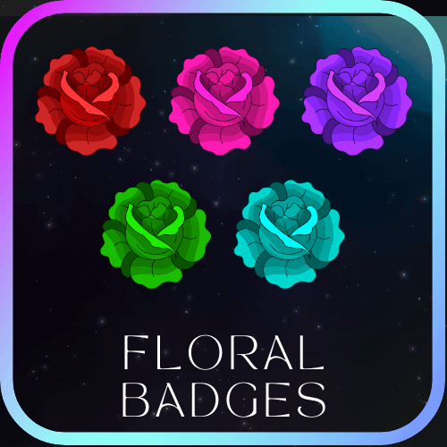 Floral Badges product image (1)