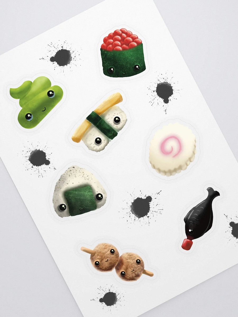 Sushi Delight Sticker Sheet product image (1)