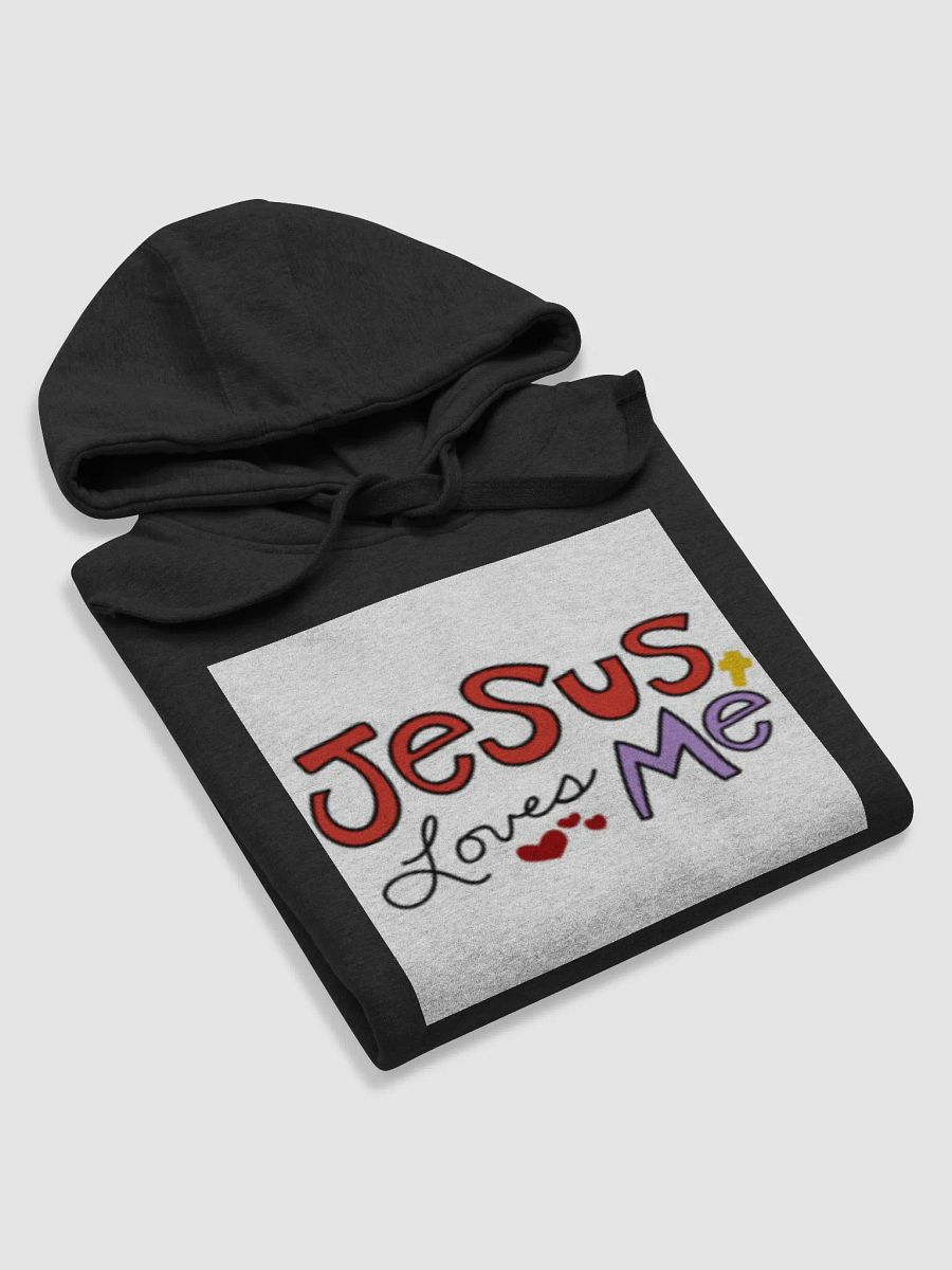 Jesus Loves Me Premium Cotton Hoodie product image (60)