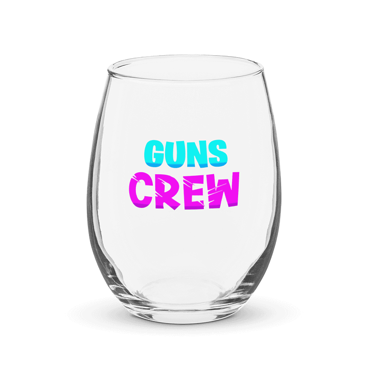 GunsCrew Stemless Wine Glass product image (1)
