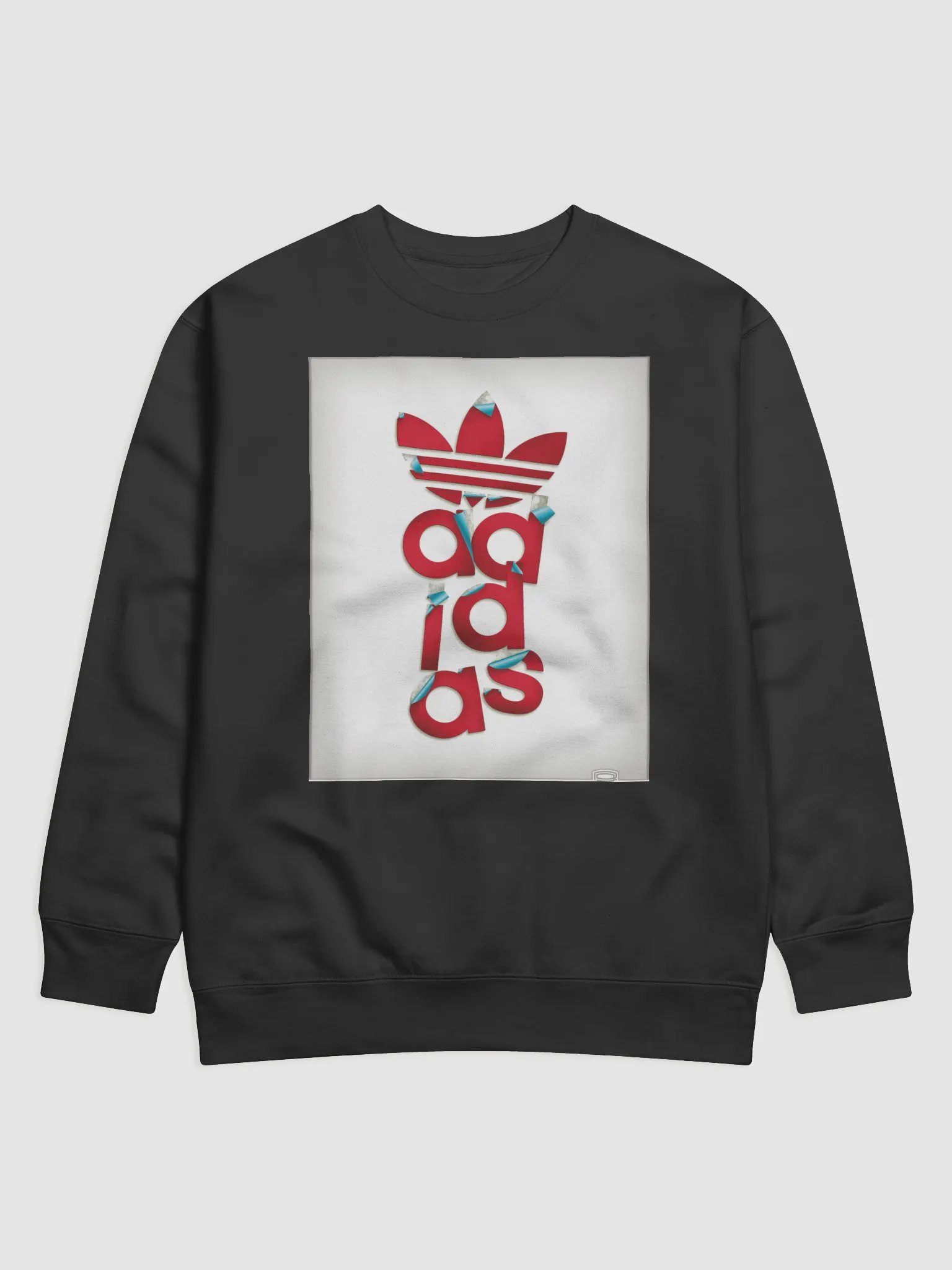 Adidas Trefoil Peeling Effect Sweatshirt product image (1)