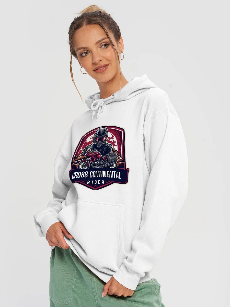 Cozy Comfort Unisex Hoodie | Ai Design cross continental product image (1)