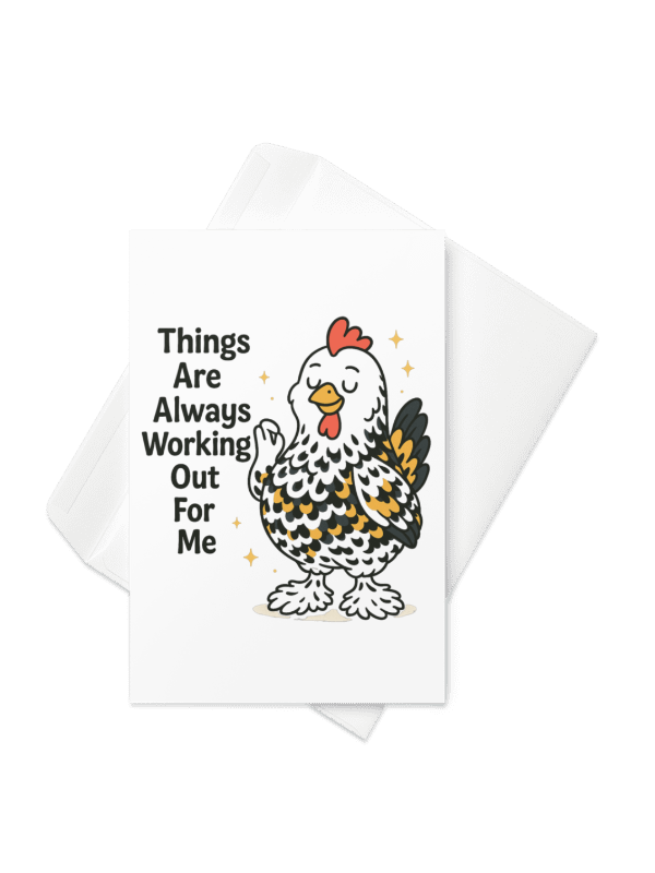 Abrahen Chicks - Things Are Always Working Out 2 - Card product image (2)