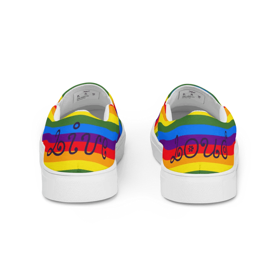 Rainbow Live Women's Slip-On Canvas Shoes product image (4)