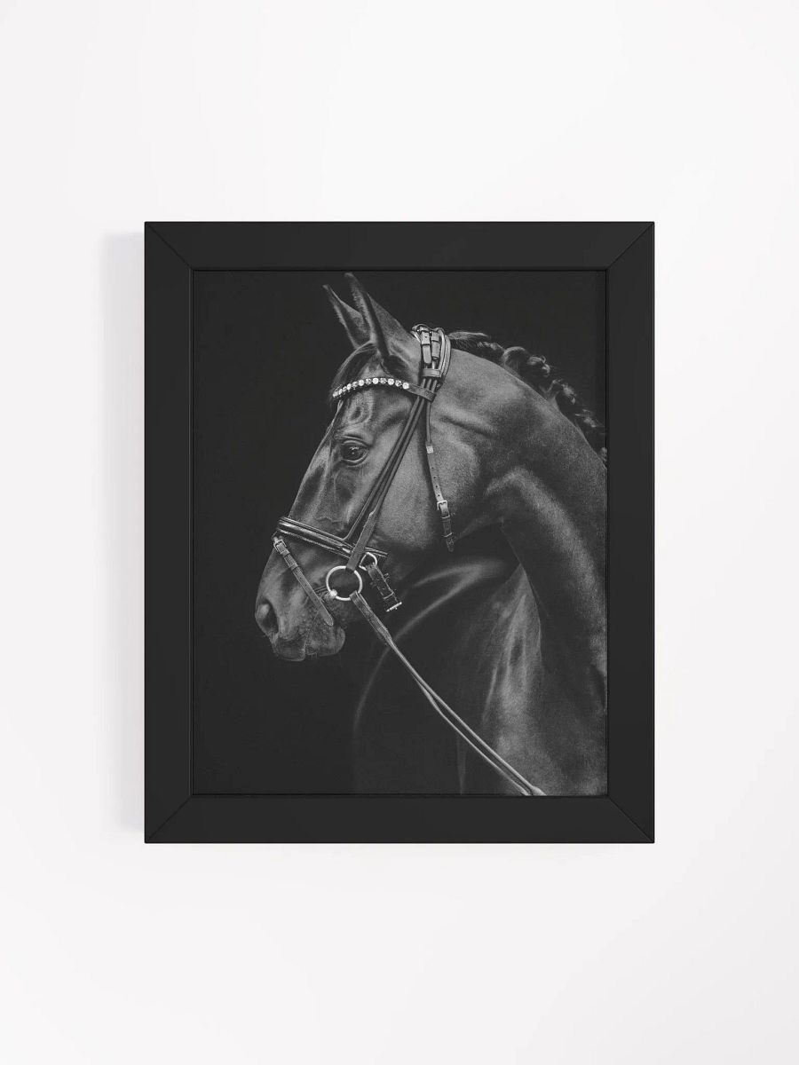 Ethereal Equine Elegance Framed Poster product image (36)